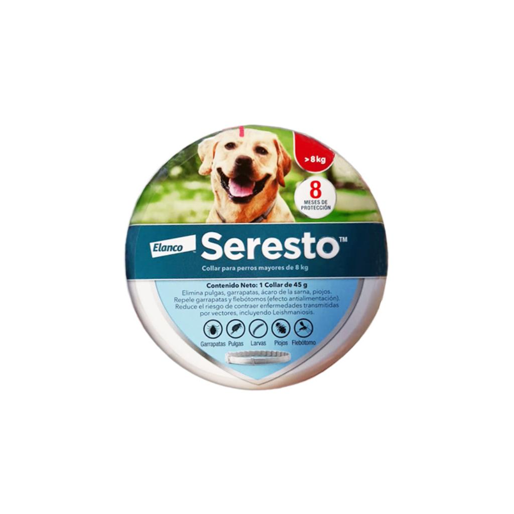 Seresto Perros Mayor de 8k - Señor Mascota