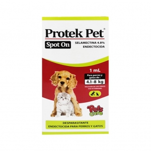 Protek Pet Spot On Perros y Gatos (4,1-8 kg)_1