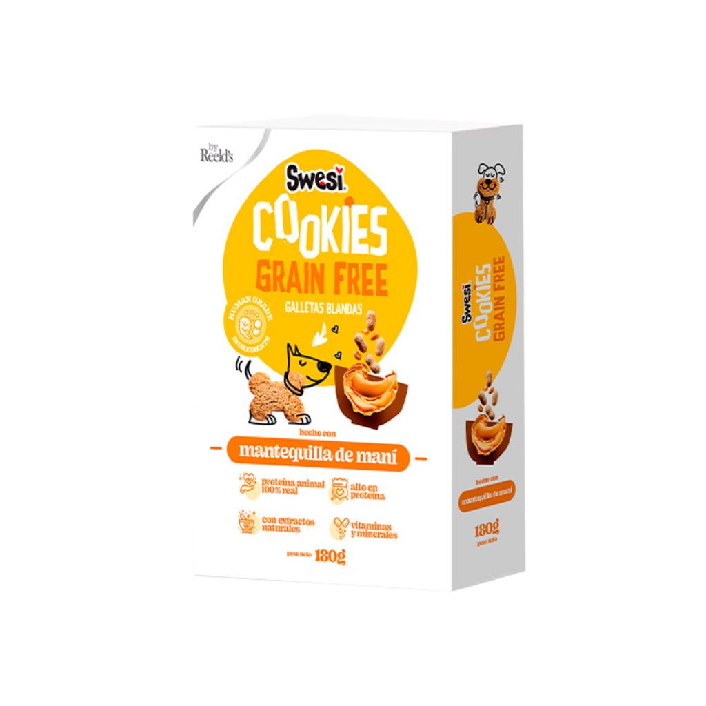 Swesi Galletas Grain Free Mantequilla De Mani Perros X 180Gr_1