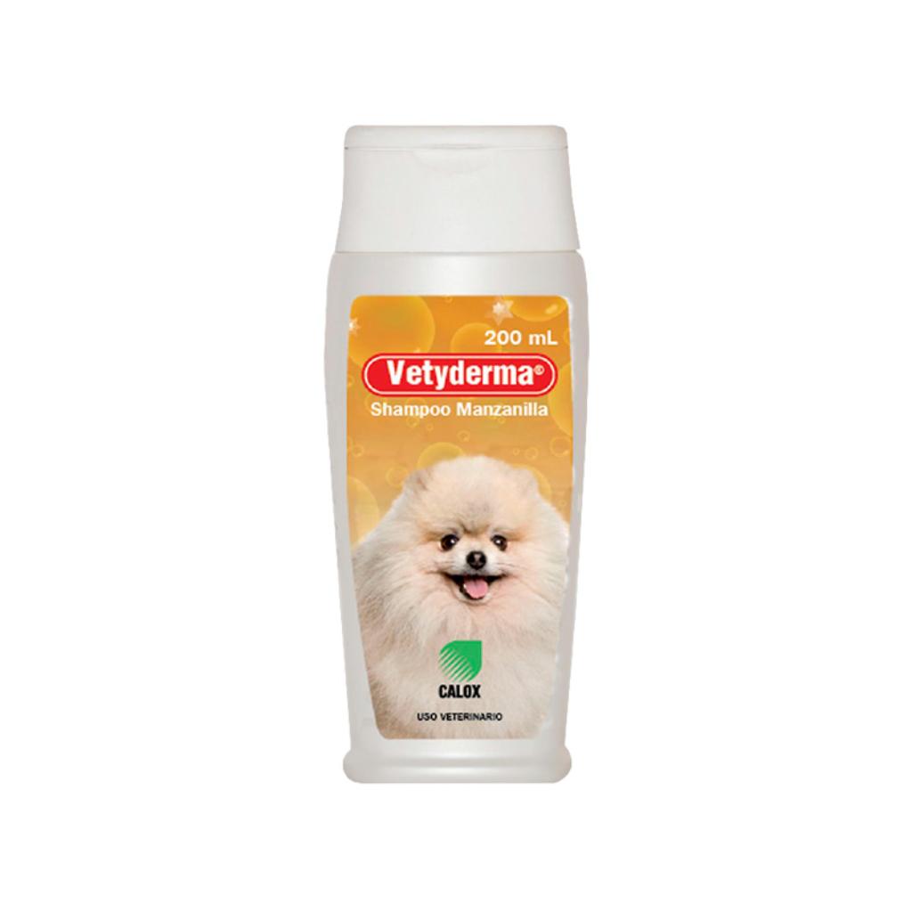 Shampoo Vetiderma Manzanilla Calox 200ml - Señor Mascota