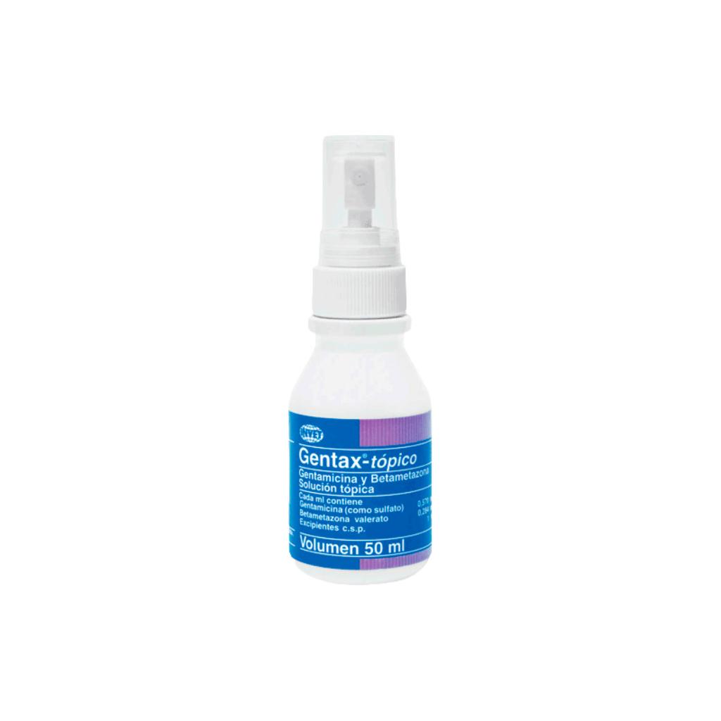 Gentax Topico x 50 ml (SEPTIEMBRE 2026) - Señor Mascota