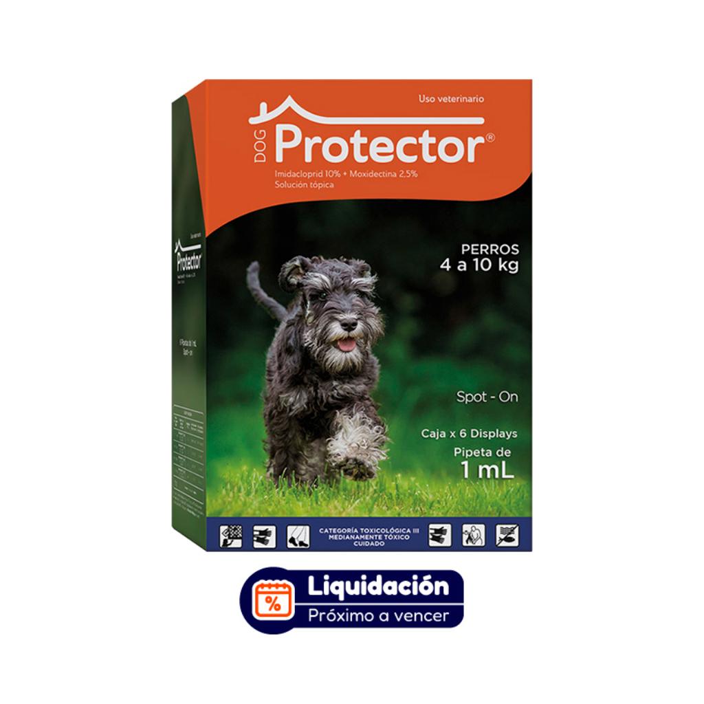 Protector Dog 4 a 10kg x1 pipeta (DICIEMBRE 2026) - Señor Mascota