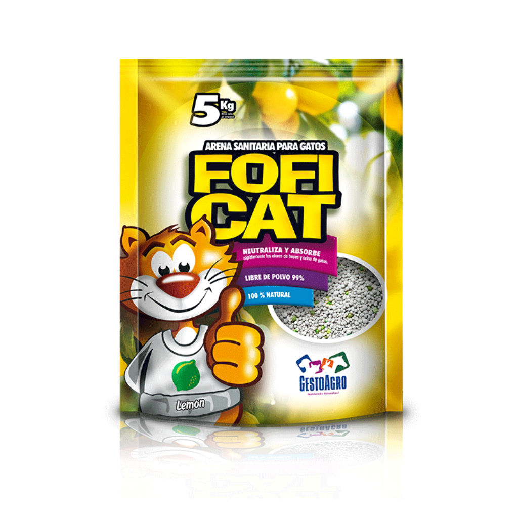 Arena Fofi Cat Limon 5kg_1