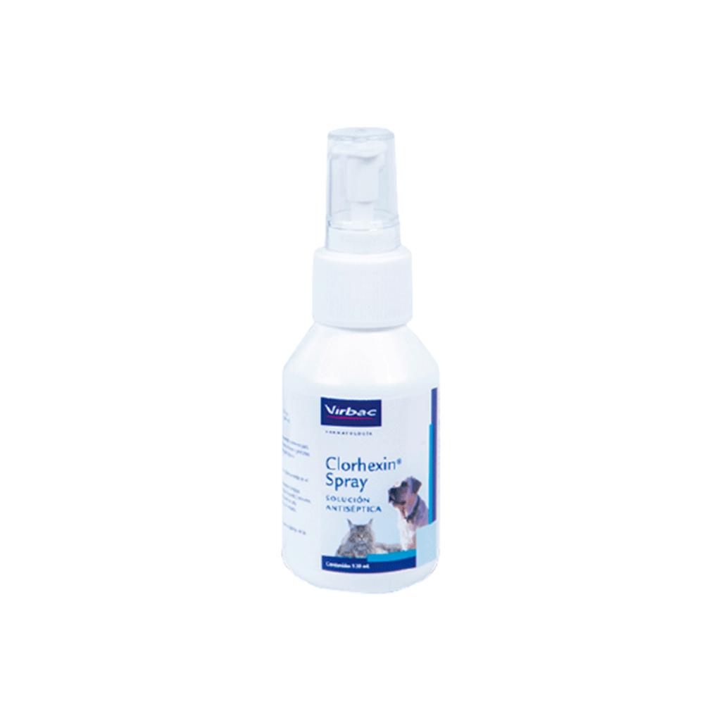 Clorhexin Spray 120ml - Señor Mascota