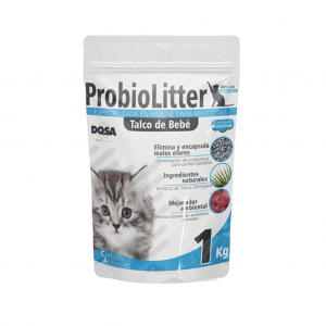 Arena recipiente ProbioLitter Talco de bebé 5,5 Kg_1