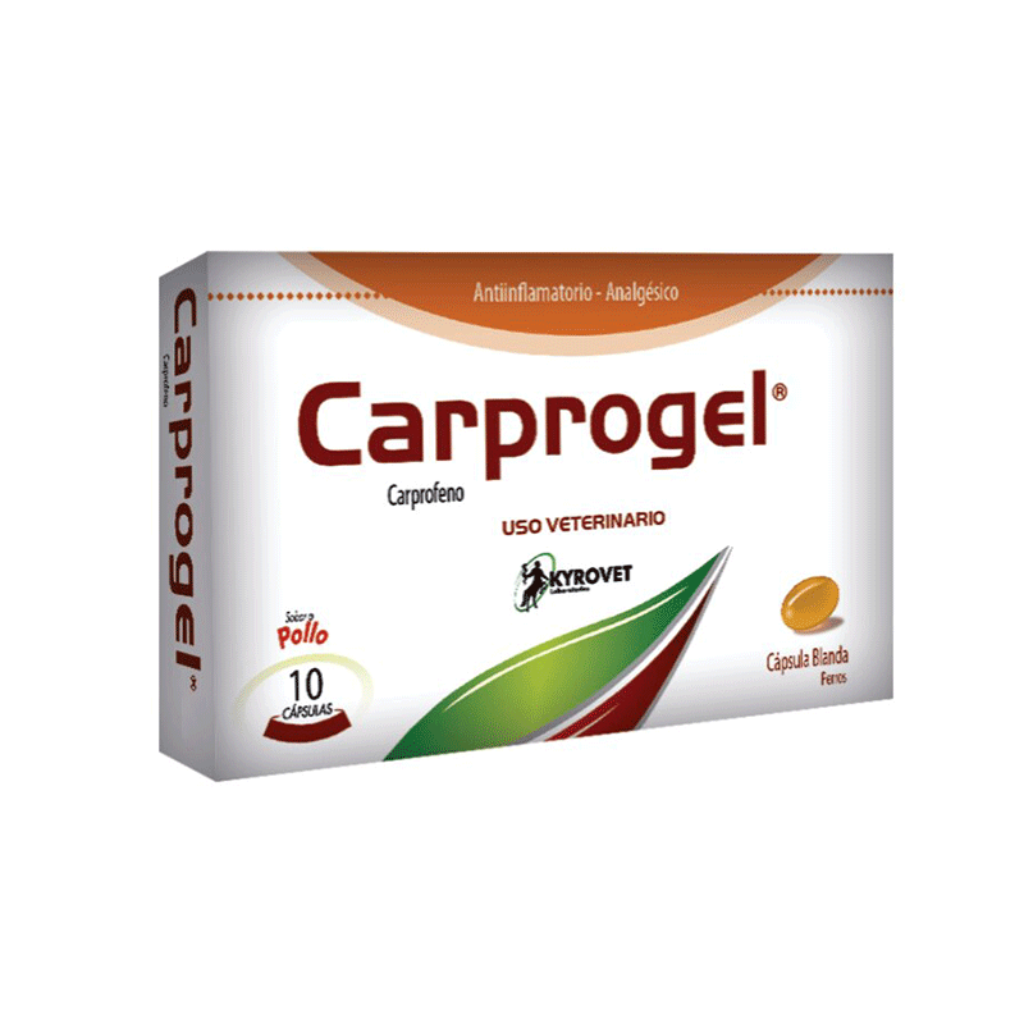 Carprogel 100 Mg x10 Und - Señor Mascota