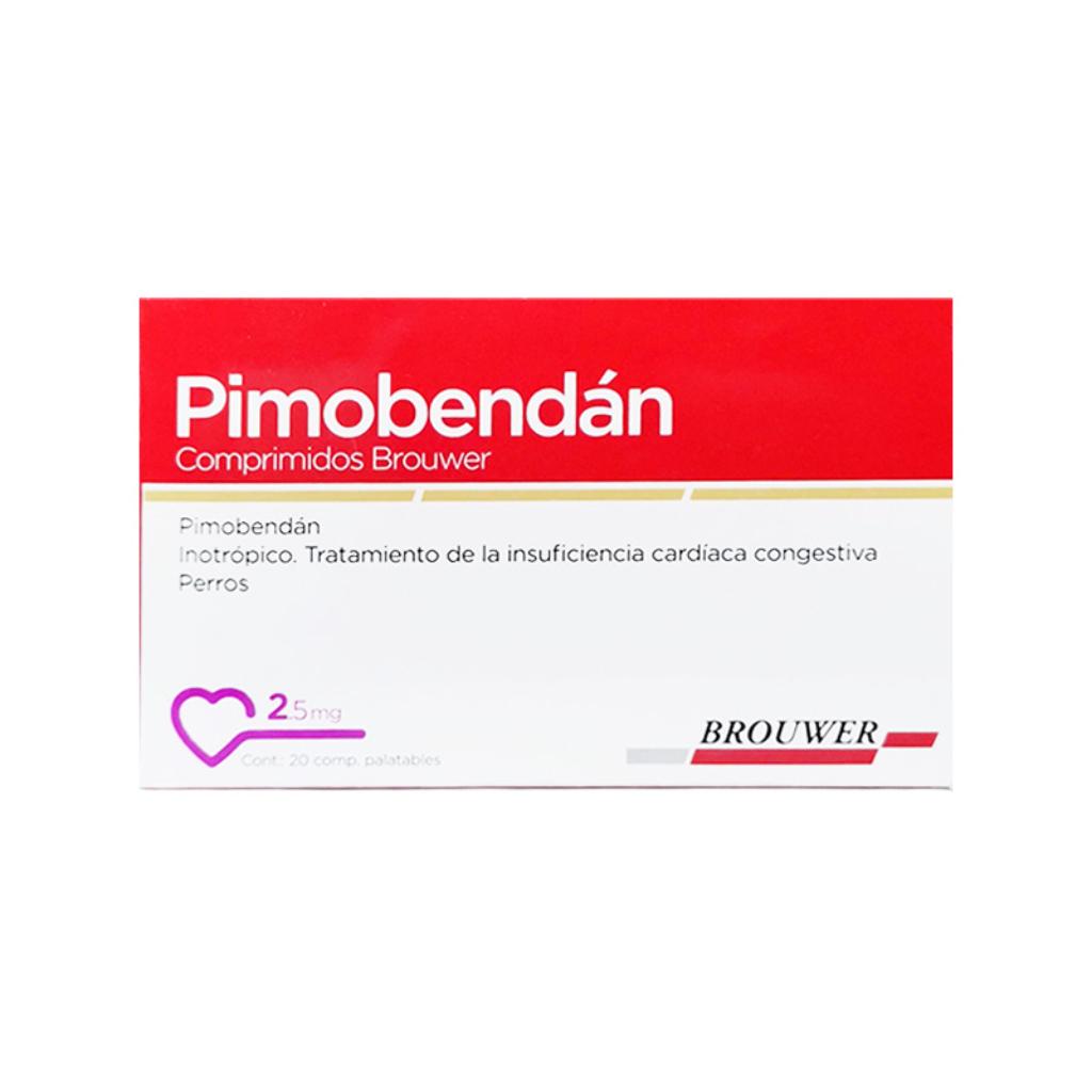 Pimobendán 2,5 mg Caja x 20 Comprimidos - Señor Mascota