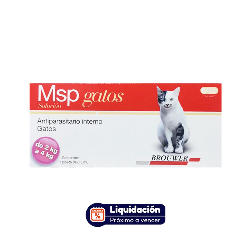 msp gatos 0,5 ml (2,a 4 k) (OCTUBRE 2026) - Señor Mascota