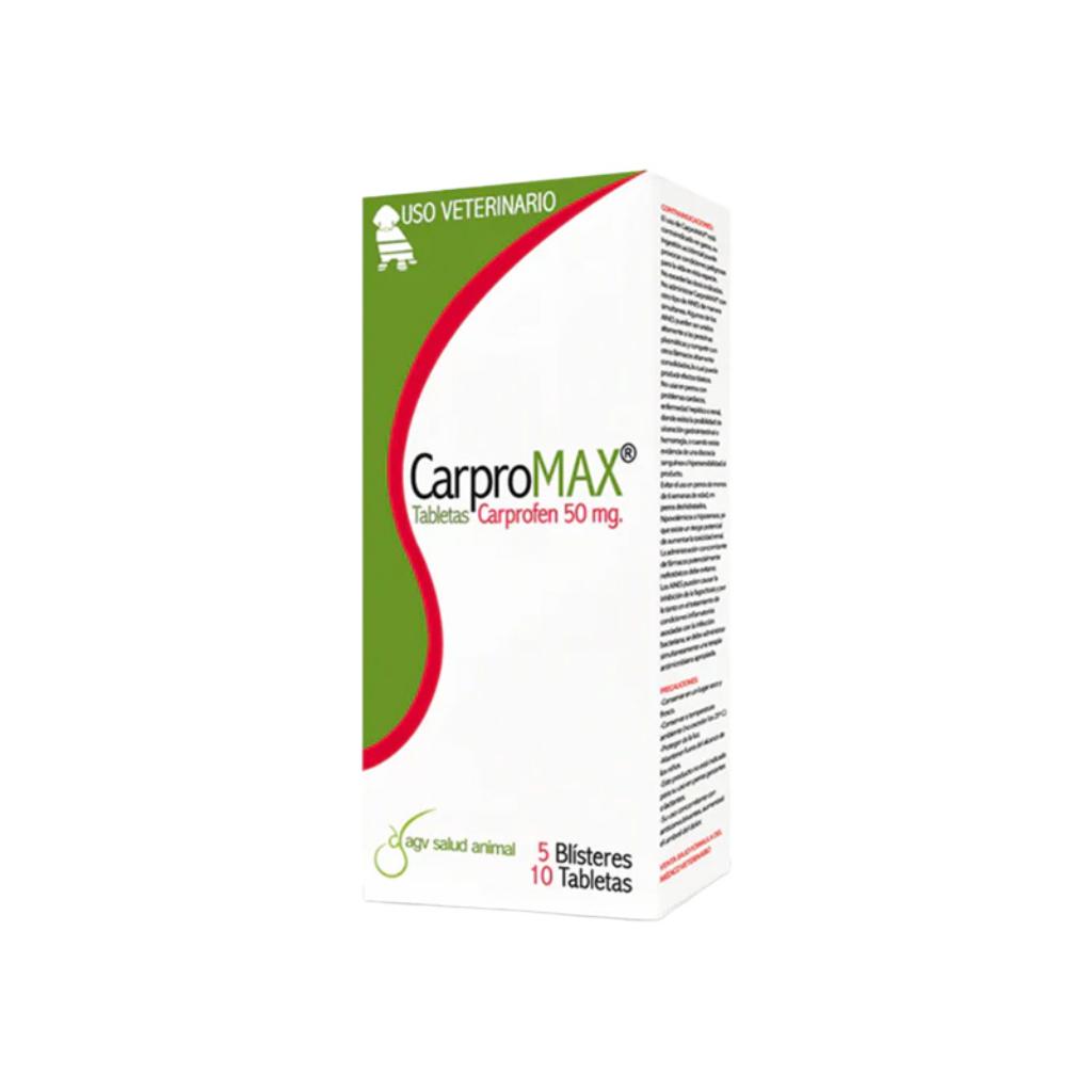 Carpromax 50 mg Blister x 10 Tab - Señor Mascota