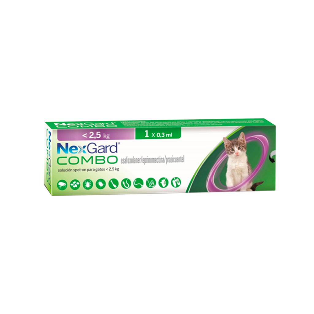 Nexgard Combo gato 2,5 kg_1