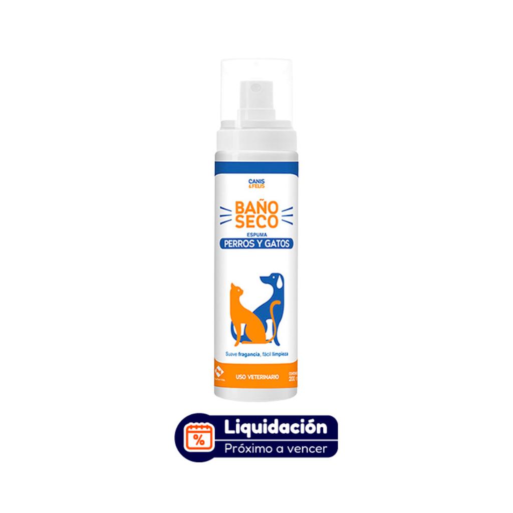 Baño Seco Perro y Gato 200 Ml Canis & Felis (NOVIEMBRE 2026) - Señor Mascota