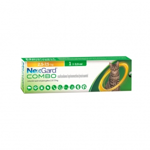 Nexgard Combo gato 2,5 kg a 7,5 kg_1