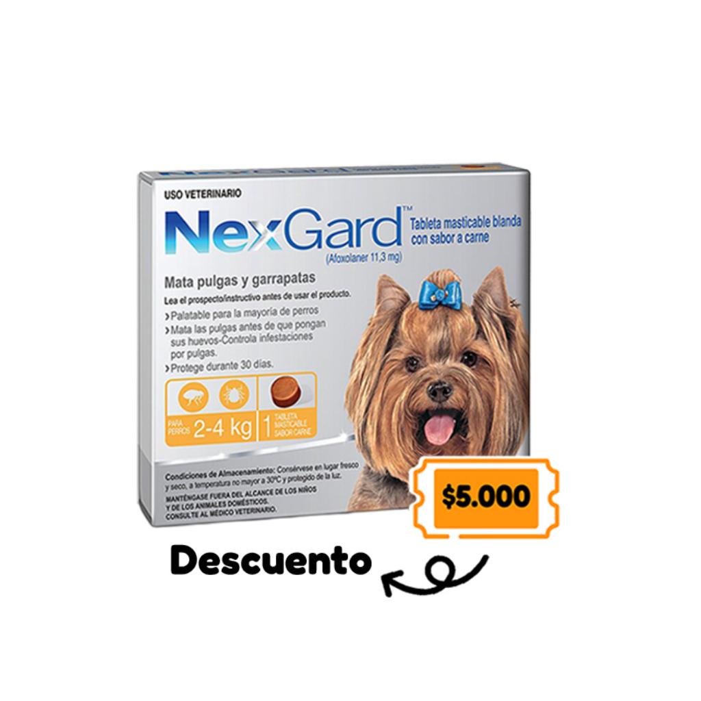Nexgard 2 a 4Kg (PROMO) - Señor Mascota
