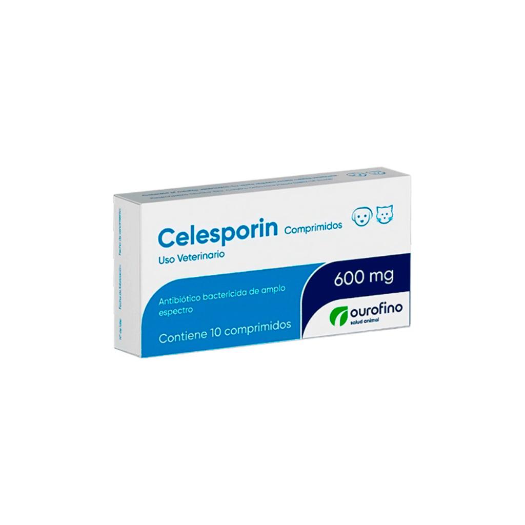 Celesporin 600 mg x 10 Comprimidos - Señor Mascota