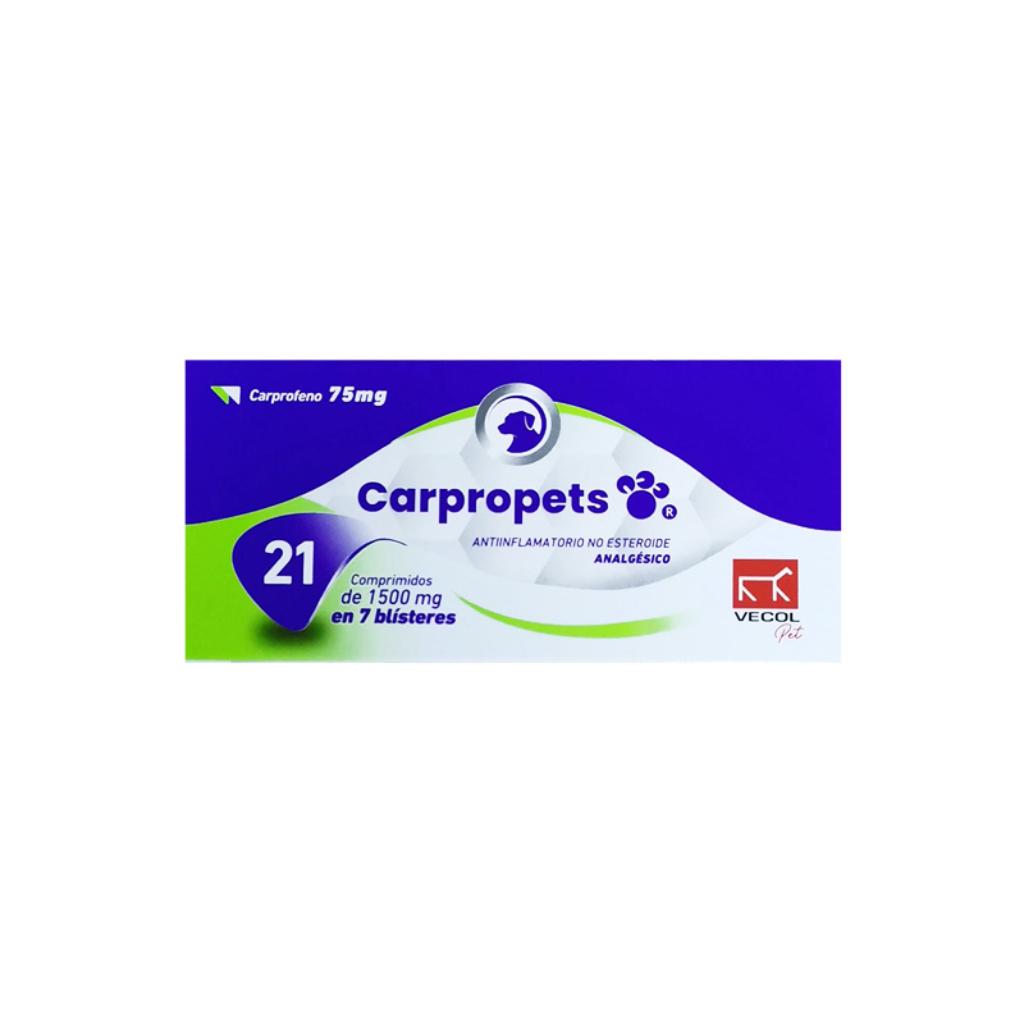 Carpropets 75 mg Blister x 3 Tab - Señor Mascota