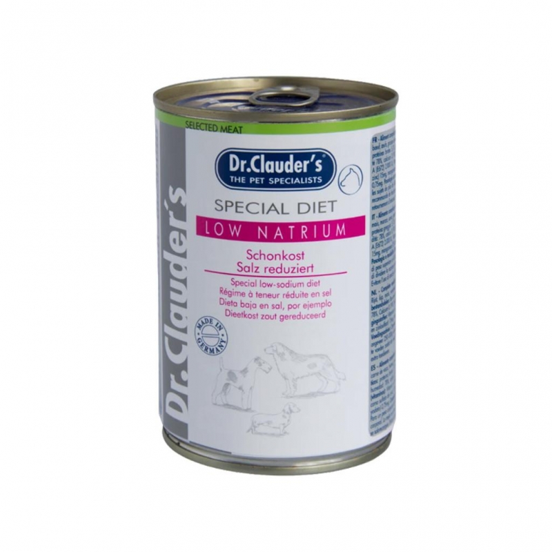 Lata Dr. Clauder´S Perro Low Natrium 400 Gr_1