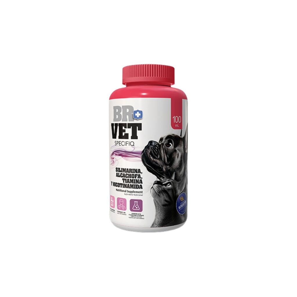 Suplemento Alimenticio Br Vet Silimarina,Alcachofa Dog/Cat x 100 ml - Señor Mascota