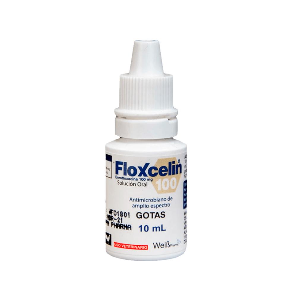 Floxcelin oral gotero x 10ml - Señor Mascota