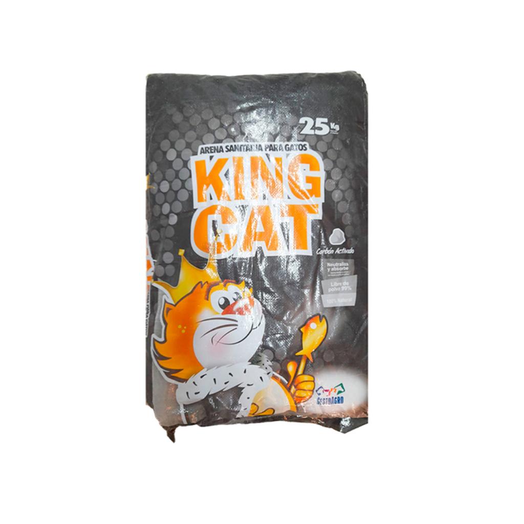 Arena King Cat Carbón Activado Bulto 25Kg_1
