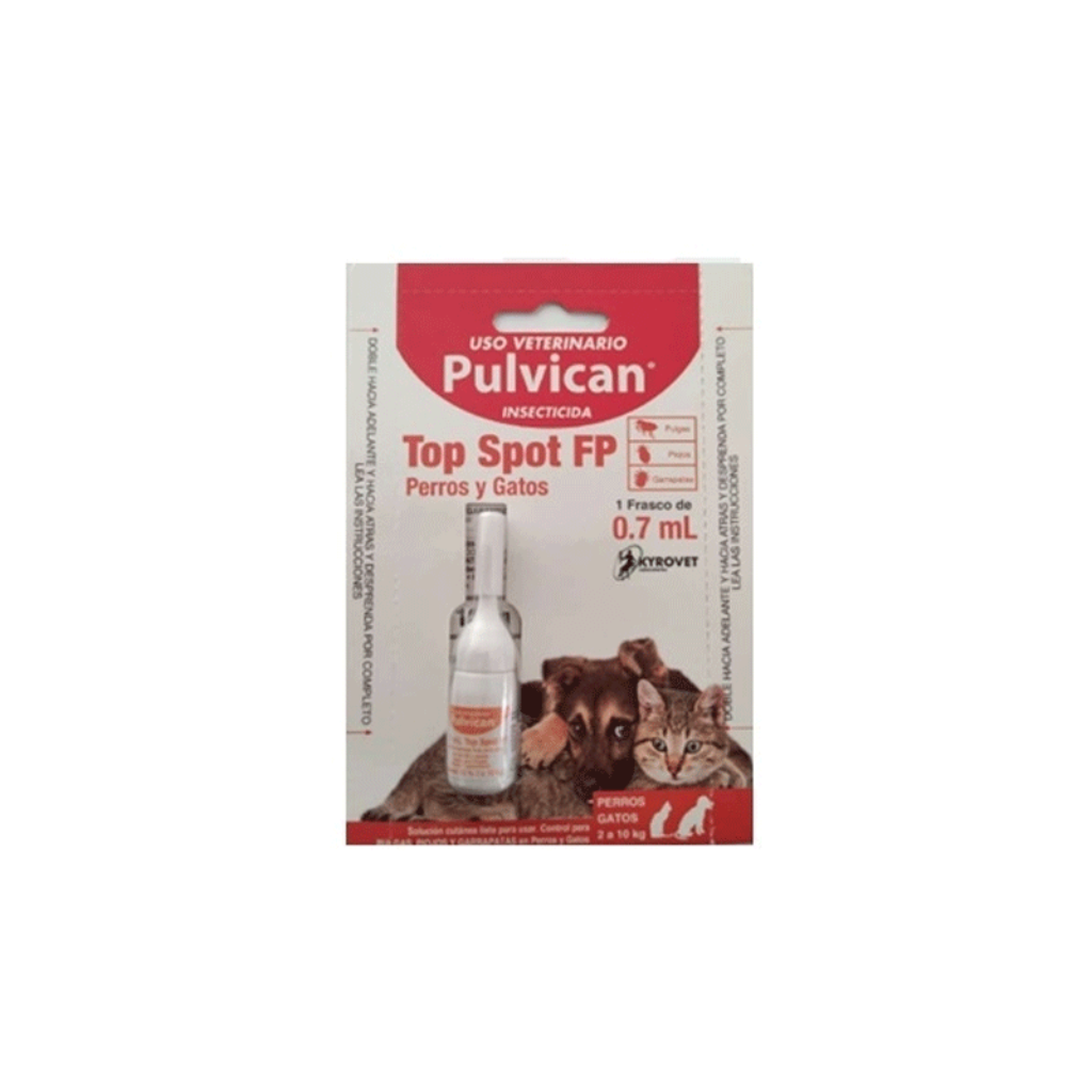 Pulvican Top Spot Perro y Gato 2 a 10 Kg_1