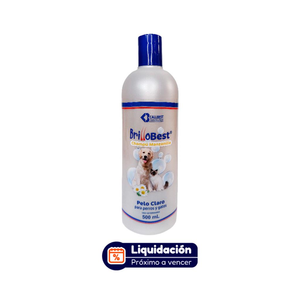 Brillobest Shampoo Manzanilla 500ml (ENERO 2027) - Señor Mascota