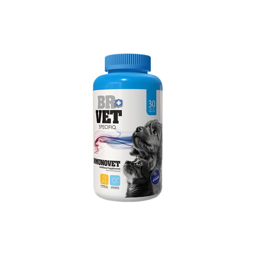 Suplemento Alimenticio Br Vet Inmunovet Dog/Cat x 30 Tab - Señor Mascota